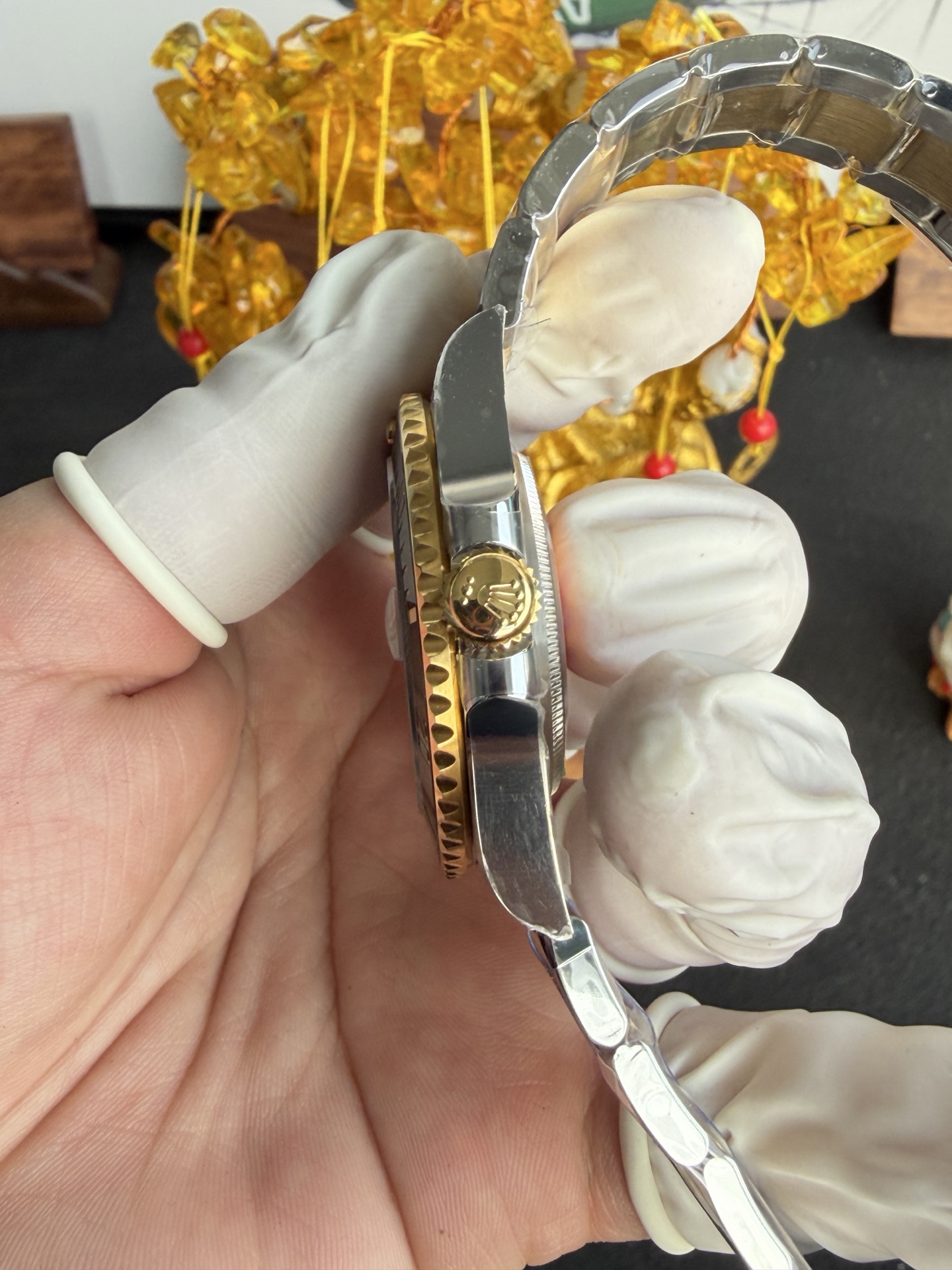 GYL Rolex Submariner Date 126613LN Two Tone Yellow Gold Black Dial 175g 1:1 Super Clone ARF 41mm-GYL-GaiYalun