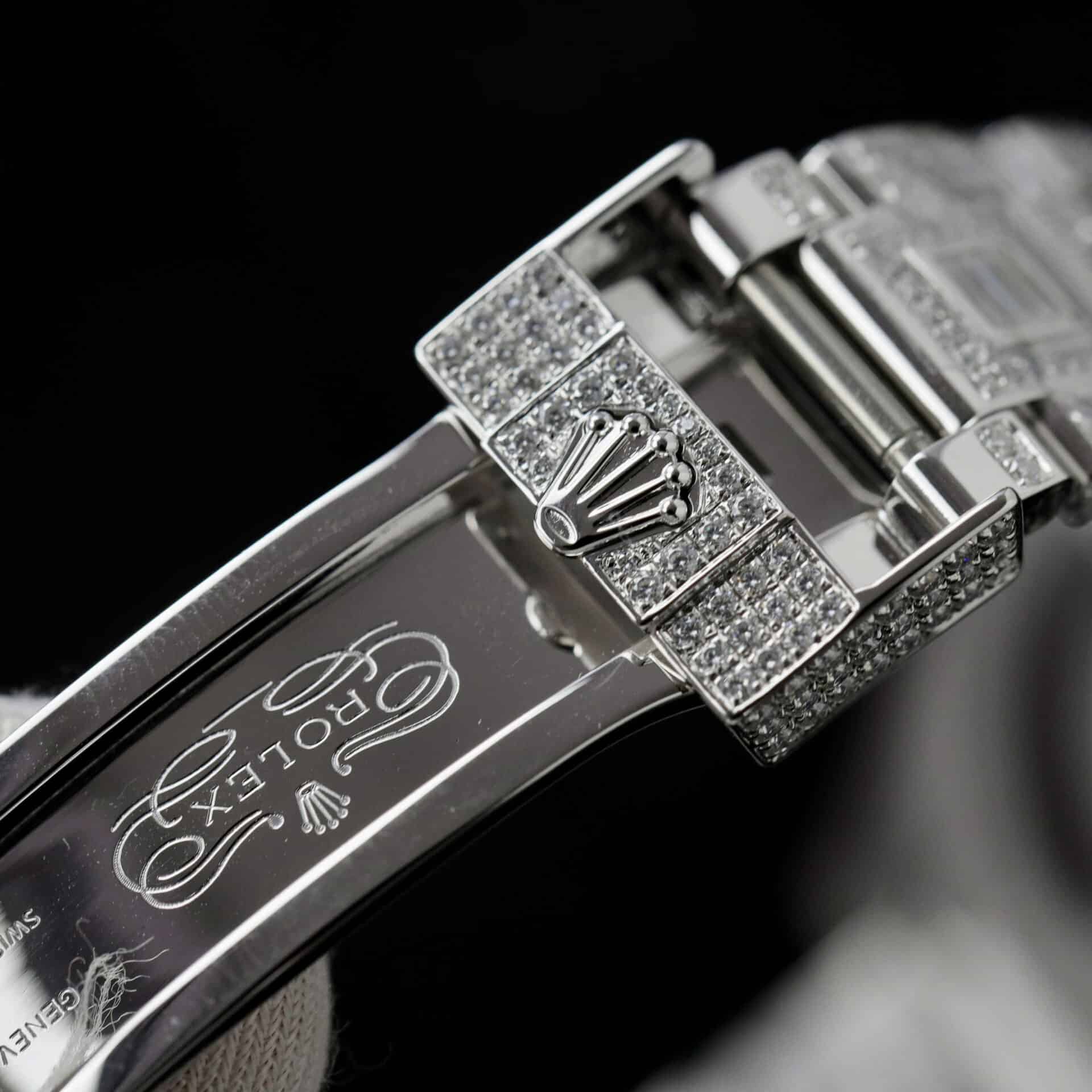 GYL Rolex GMT-Master II 116769TBR Iced Out VVS1 Moissanite Best Replica 40mm-GYL-GaiYalun