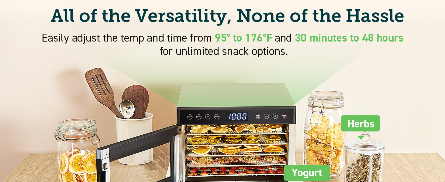 All of the versatility, none of the hassle