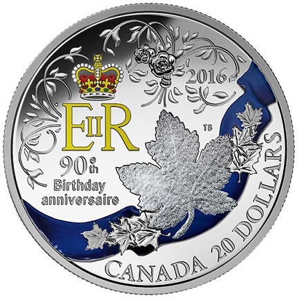 canada 2016 $1 birthday coin bSMALL