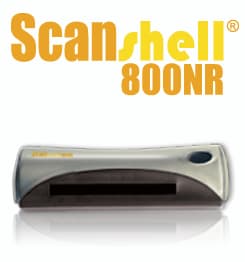 Acuant Scanshell 800NR Text and Product Facing Forward