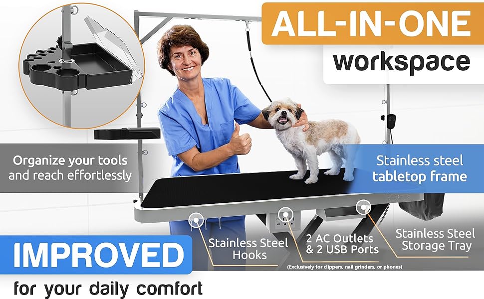 professional dog grooming table dog grooming stand dog grooming station electric grooming table