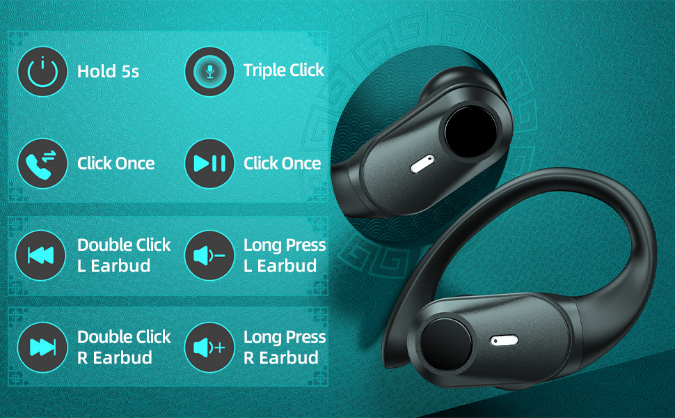 Our working out earbuds adopt 11mm speaker which can perform bass, midrange and treble