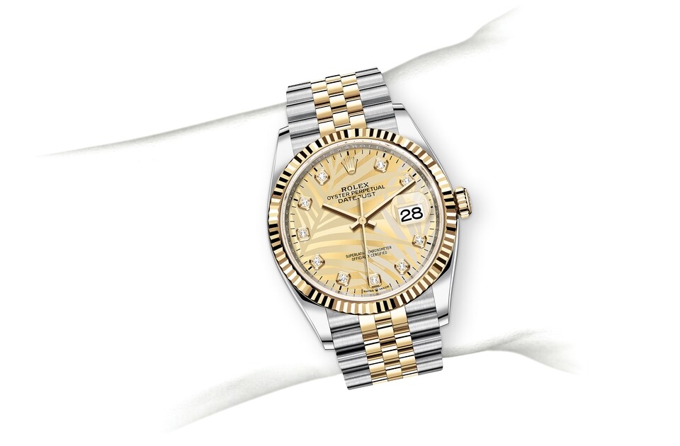 Rolex Datejust in Oystersteel and gold, m126233-0043 | Europe Watch Company