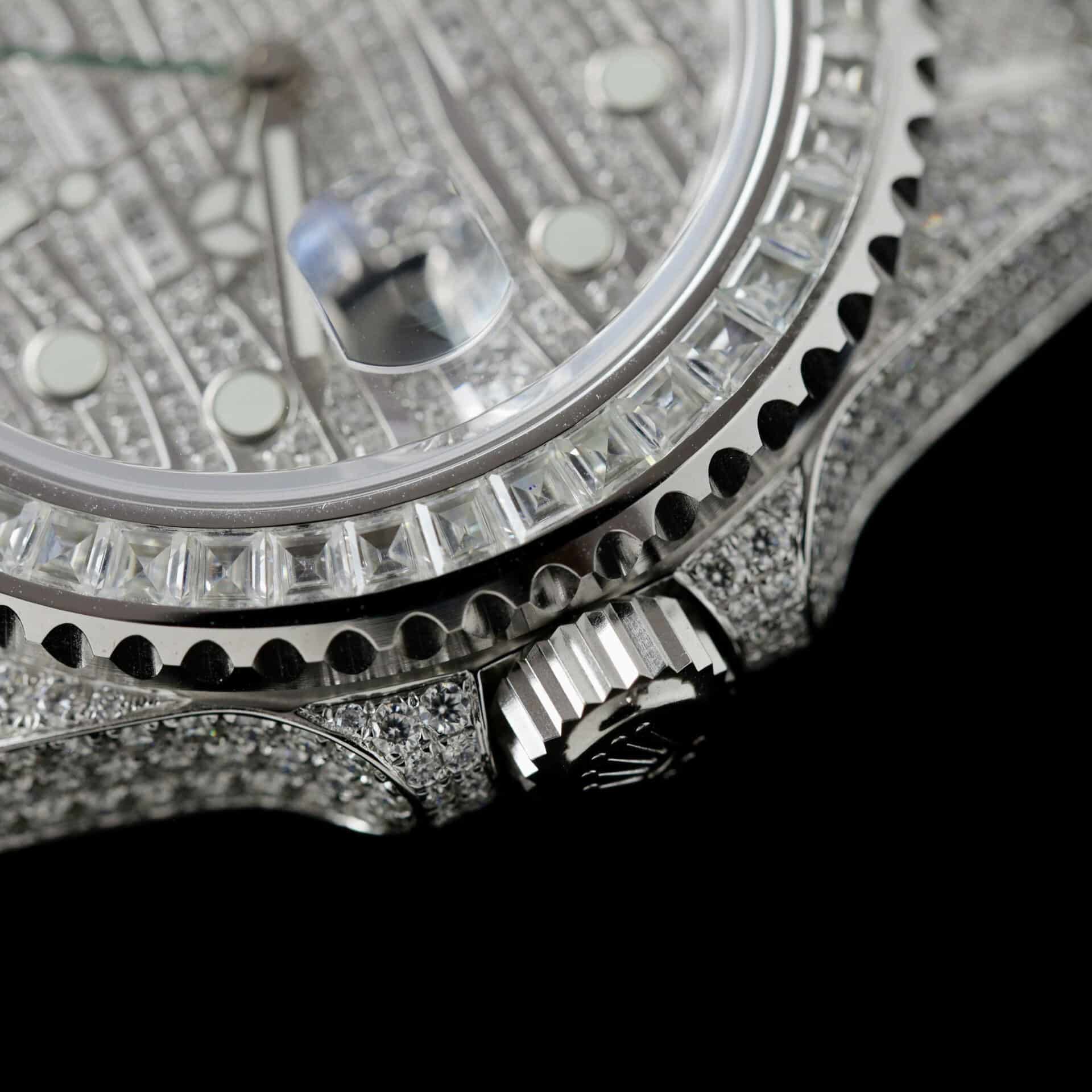 GYL Rolex GMT-Master II 116769TBR Iced Out VVS1 Moissanite Best Replica 40mm-GYL-GaiYalun
