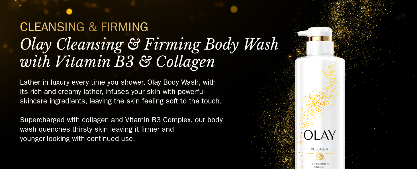 Olay Cleansing and Firming Body Wash