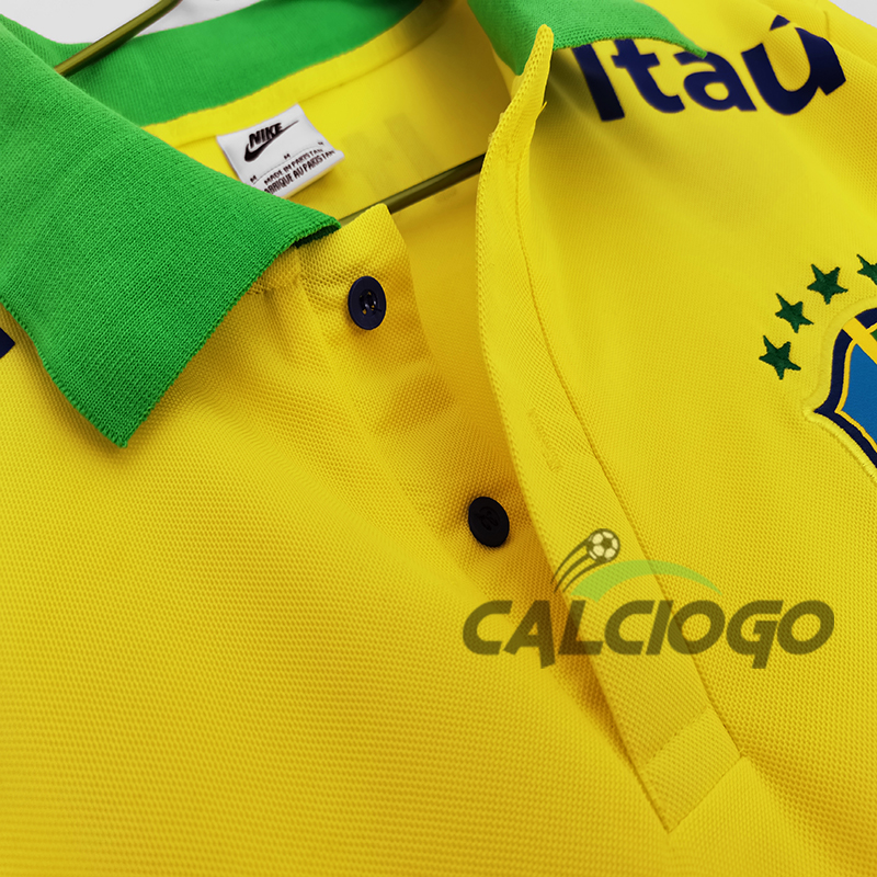 Maglia Storica Brazil Giallo Polo 2022