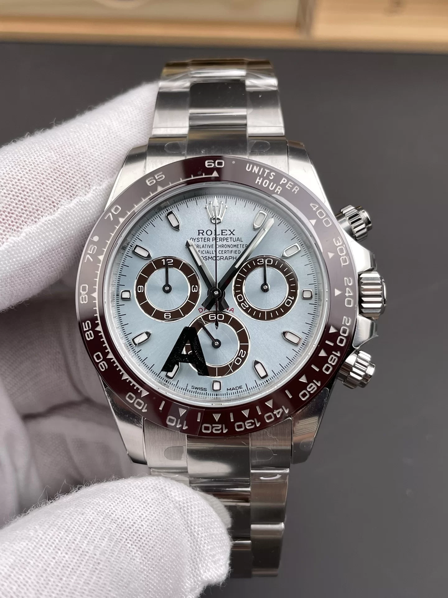 GYL Rolex Cosmograph Daytona “Ice Blue” Platinum (116506) 11 Super Clone – DD4130 Movement-GYL-GaiYalun
