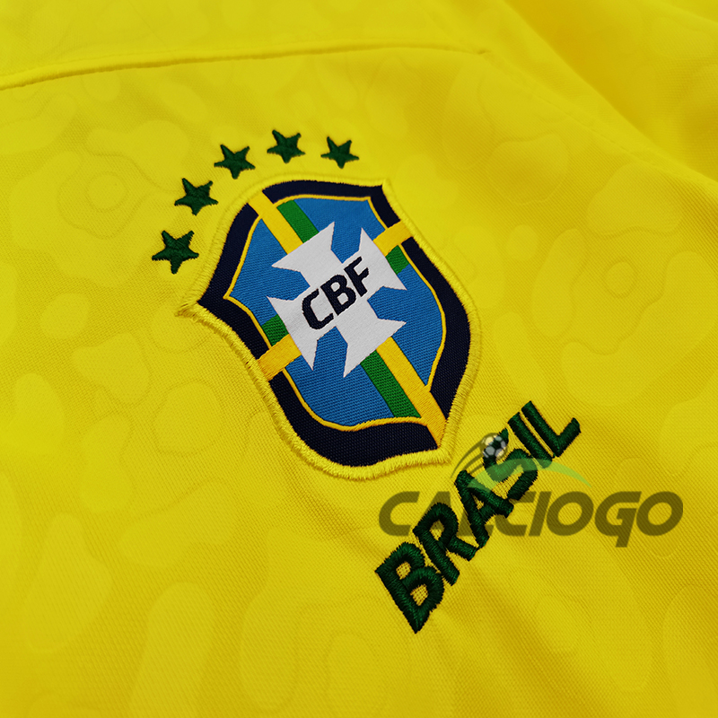 Brazil Femmina Jersey Home Giallo 2022-2023