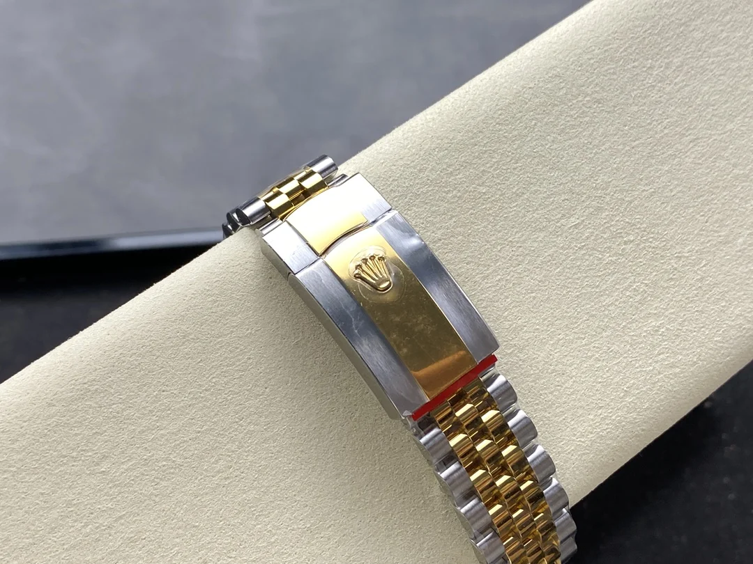 GYL Rolex Datejust 36 Two-Tone Yellow Gold Diamond Bezel Golden Fluted Motif (126283RBR) 11 Super Clone – DD3235-GYL-GaiYalun