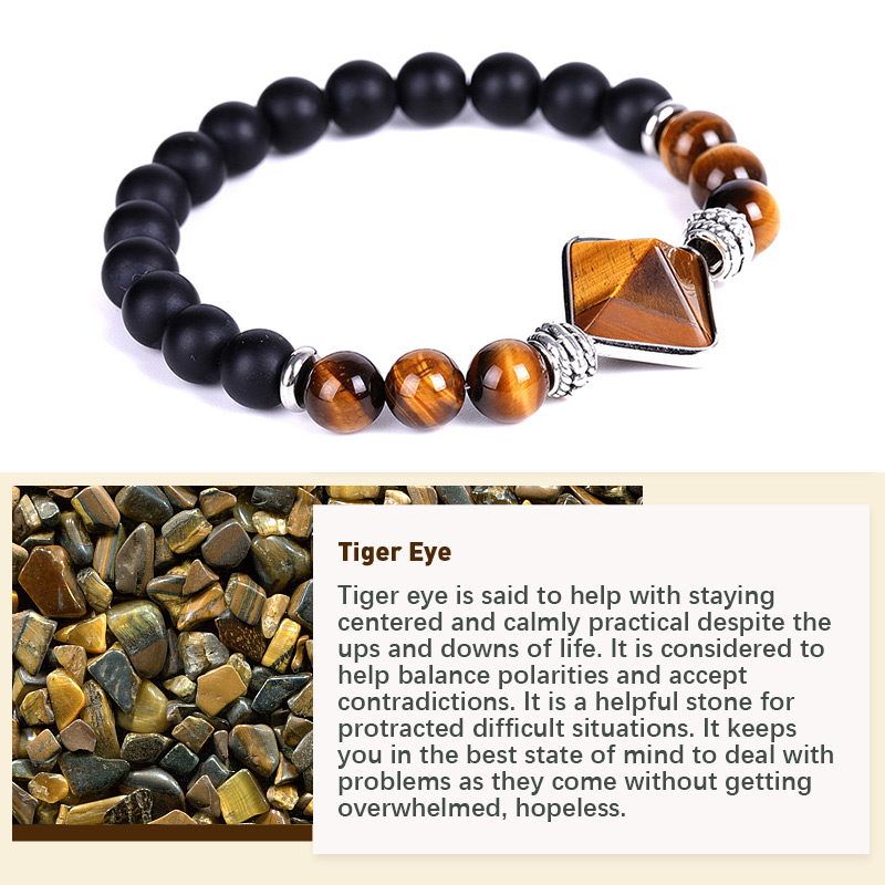 Crystal Blessing Bracelet| Tiger Eye