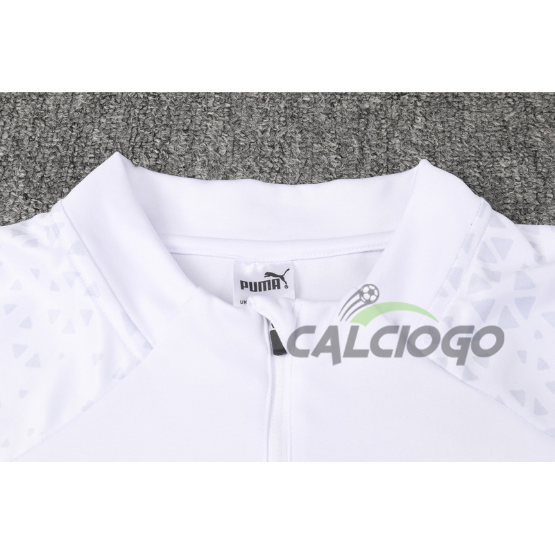 Kit AC Milan Felpa Zips Top Pantaloni 2023-2024 
