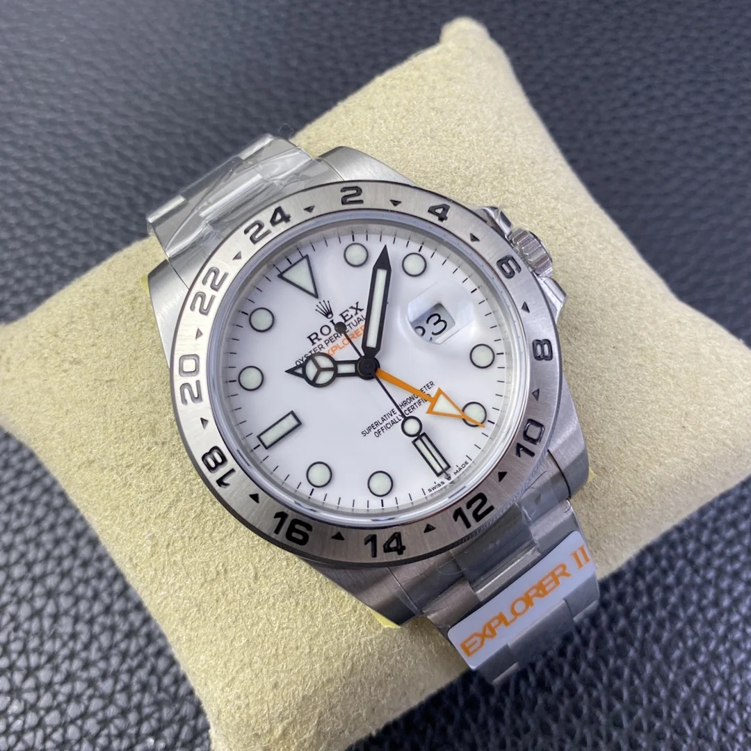 GYL Rolex Explorer II 42mm “Polar” White Dial (226570) 1:1 Super Clone – DD3285 Movement-GYL-GaiYalun