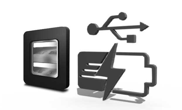 Gleichstromausgang & 12 Volt Anschluss