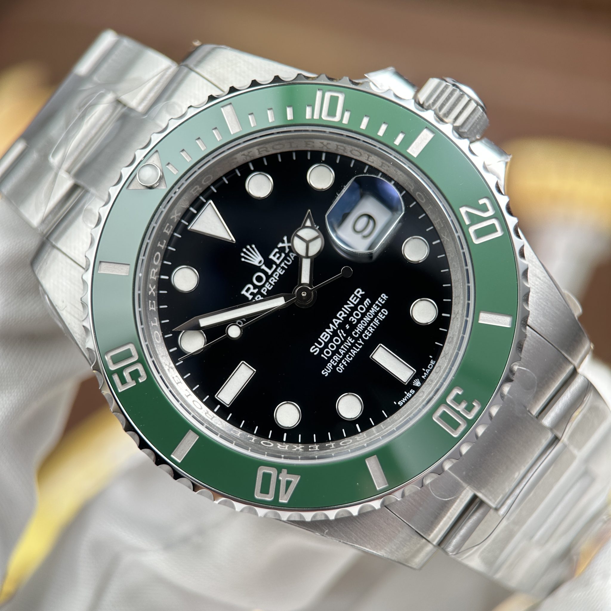 GYL Rolex Submariner Starbuck 126610LV Black Dial Green Ceramic Bezel Best Quality Replica 41mm-GYL-GaiYalun