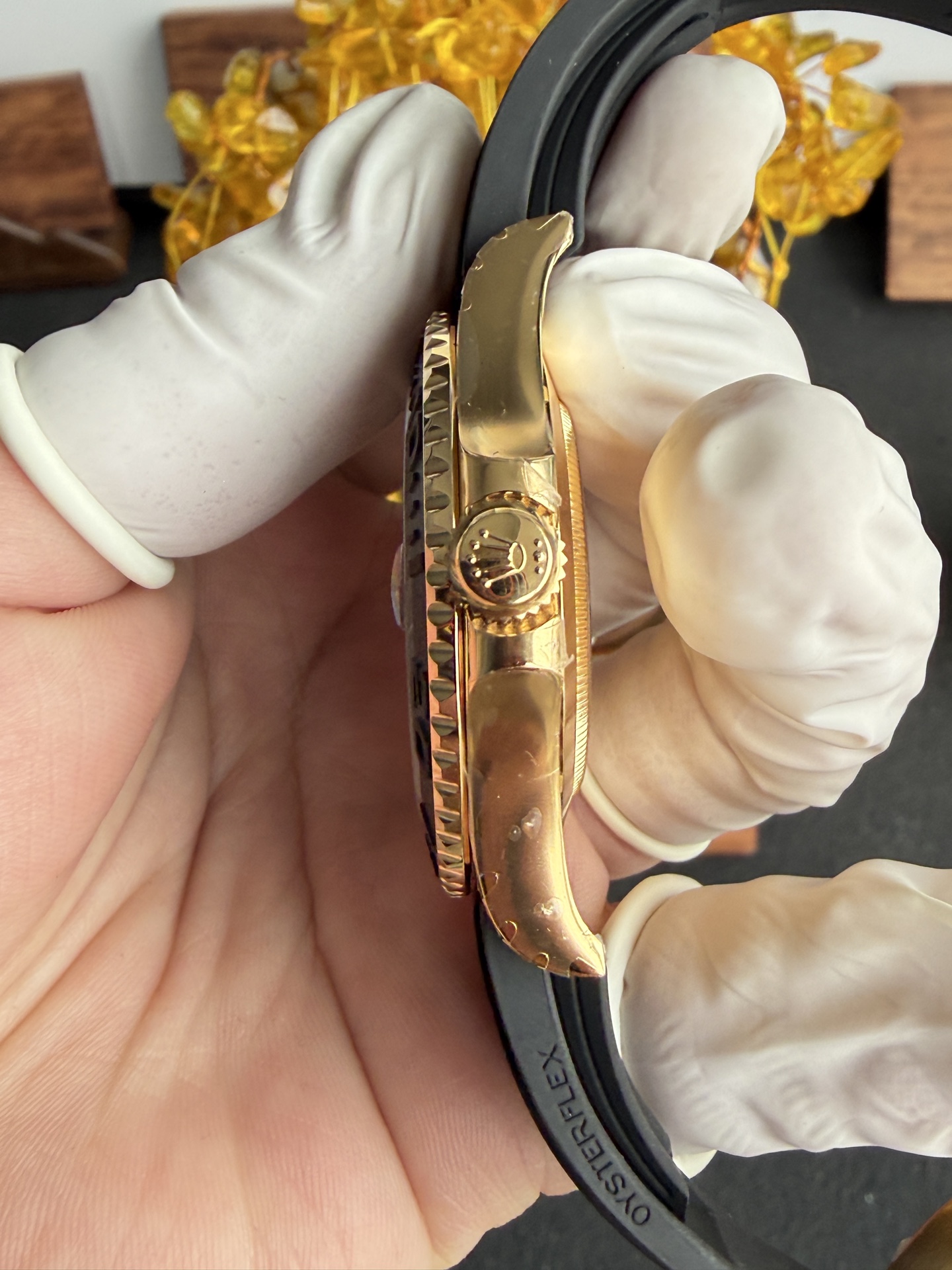 GYL Rolex Yacht-Master 226658 Yellow Gold Black Dial Top Quality Replica 149g VSF 42mm-GYL-GaiYalun
