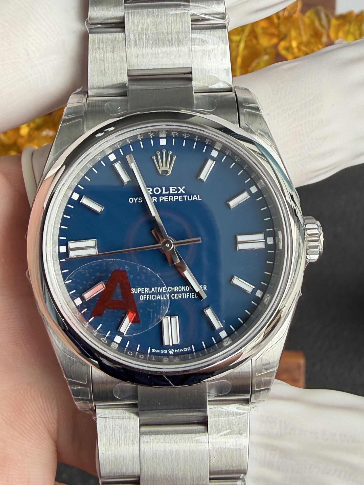 GYL Rolex Oyster Perpetual 126000 Blue Dial 11 Best Replica VSF 36mm-GYL-GaiYalun