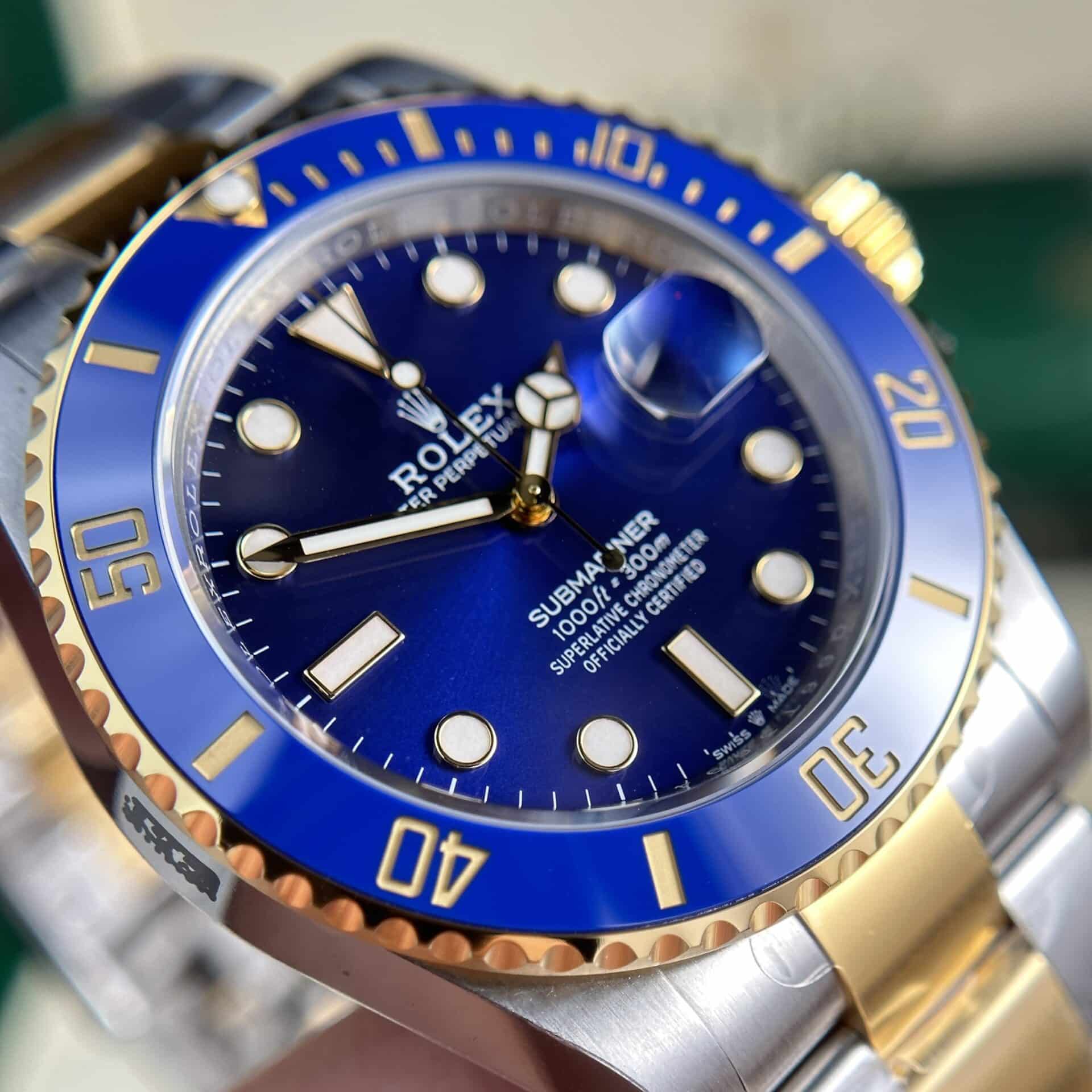 GYL Rolex Submariner Date 126618LB Yellow Gold Blue Dial Best Replica VSF 41mm-GYL-GaiYalun