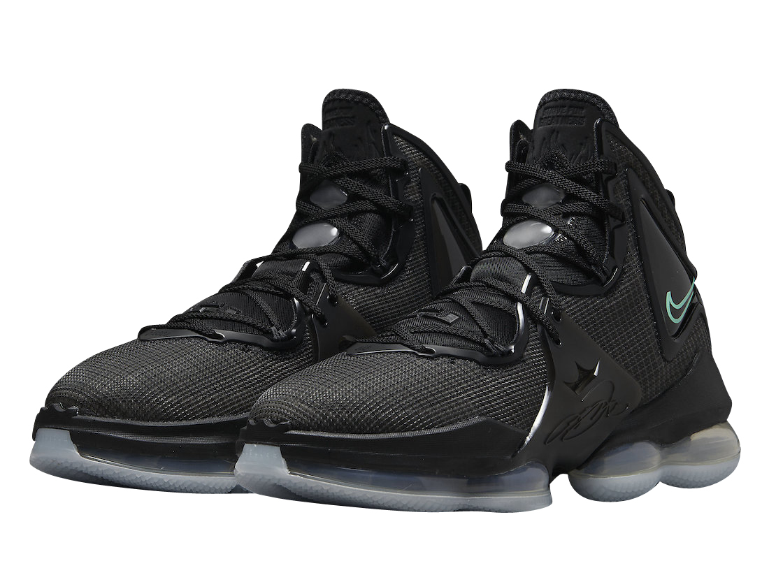 Nike LeBron 19 Black Aqua DC9340-003