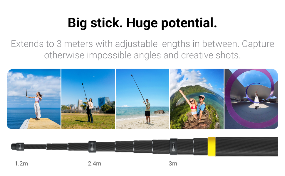 Insta360 Extended Selfie Stick