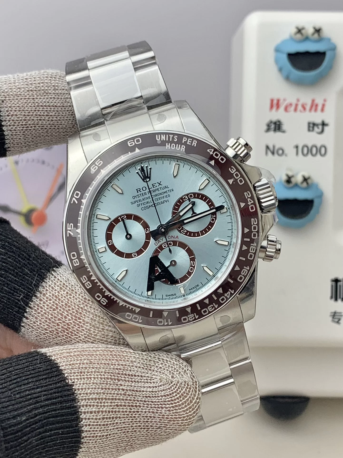 GYL Rolex Cosmograph Daytona “Ice Blue” Platinum (126506) 11 Super Clone – DD4131 Movement-GYL-GaiYalun