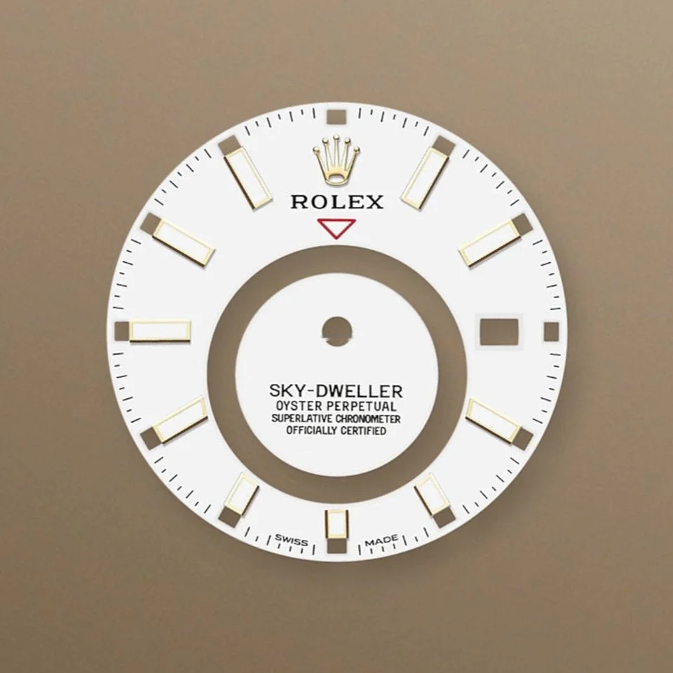 Rolex Sky-Dweller 326933 White Dial Jubilee Two-Tone Yellow Gold Stainless  Steel | Watch Rapport