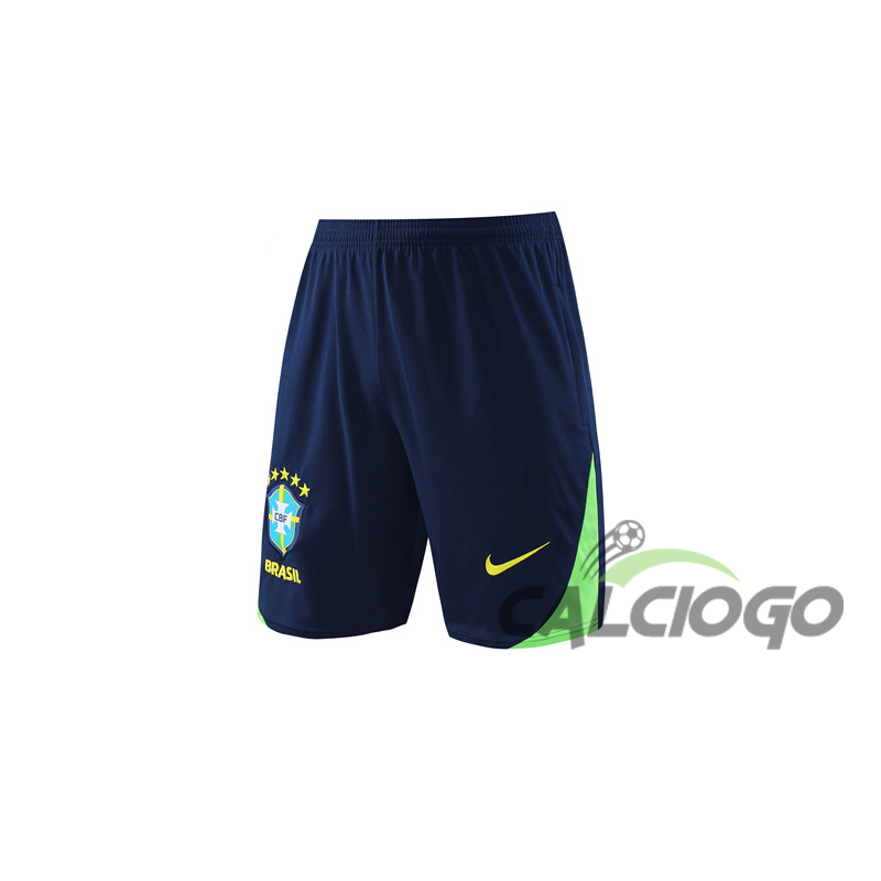 Brazil Pantaloncini Blu 2024-2025
