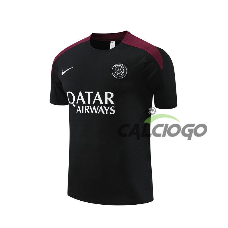 Maglia Paris PSG Nero Strike Jersey 2024-2025