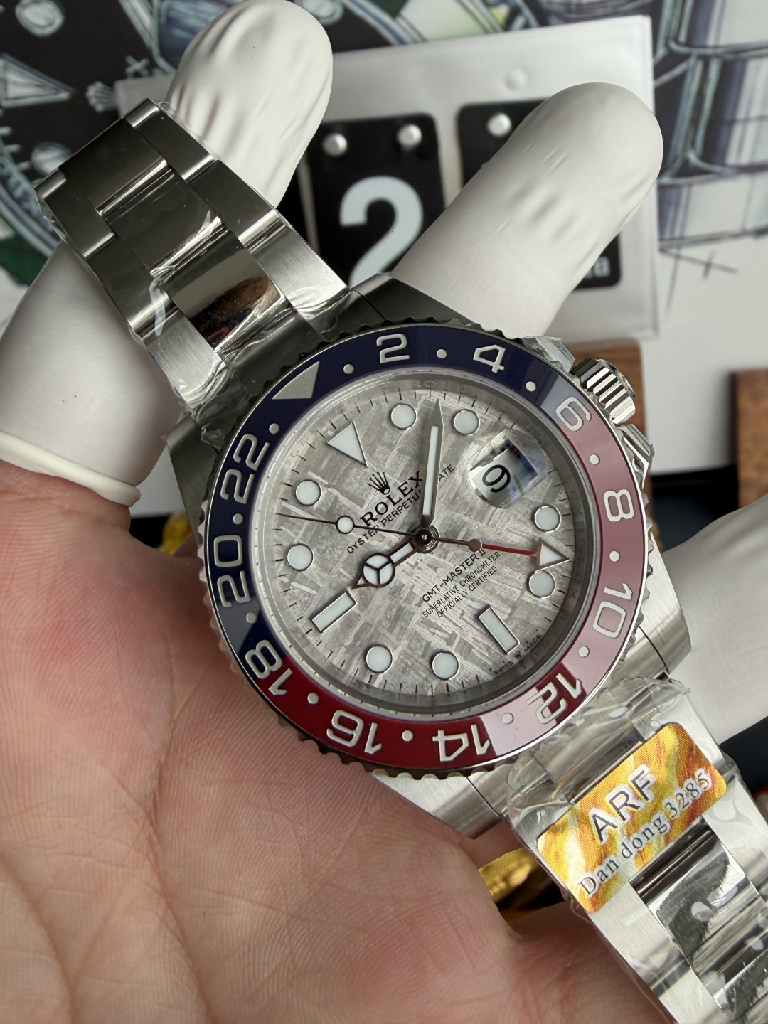 GYL Rolex GMT-Master II 126719BLRO-0002 Meteorite Dial 11 Best Quality Replica ARF V3 40mm-GYL-GaiYalun