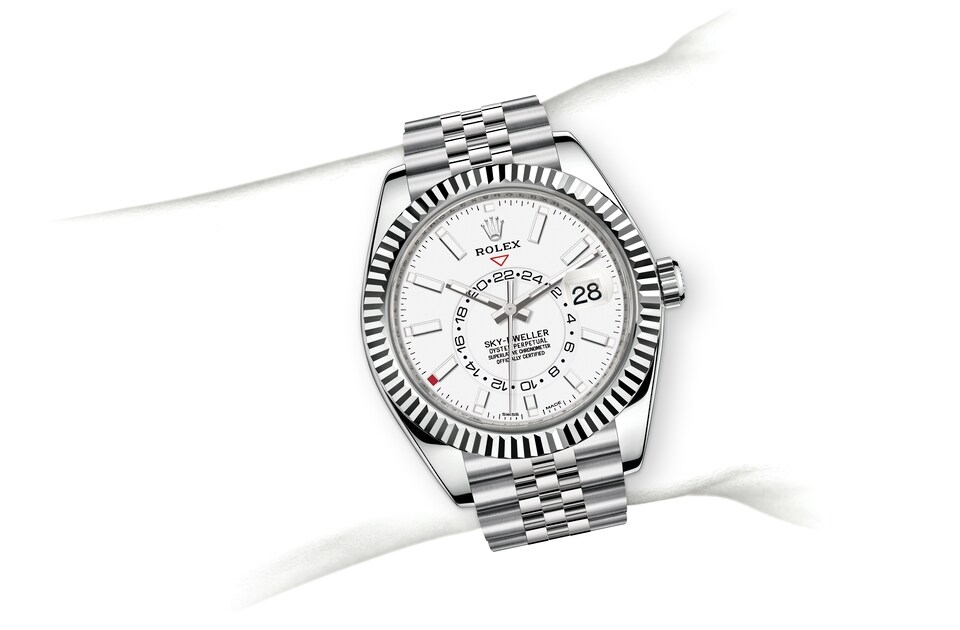 Rolex Sky-Dweller in Oystersteel, Oystersteel and gold, m326934-0002 | Europe Watch Company