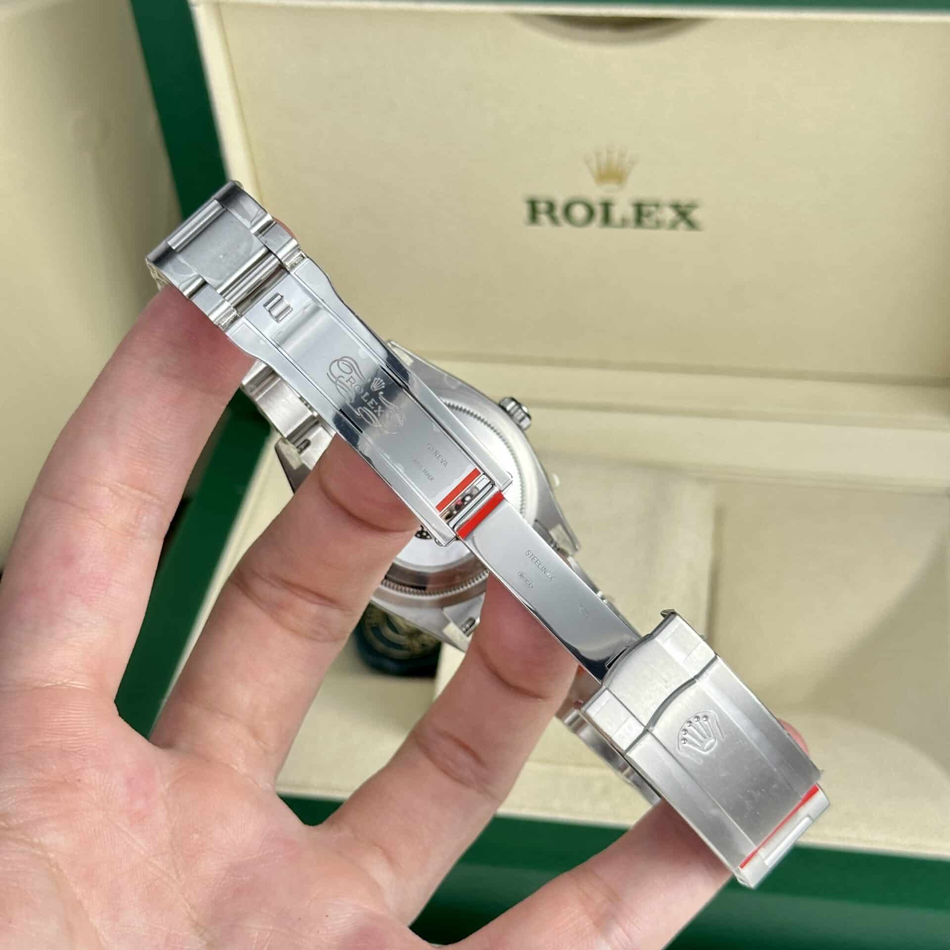 GYL Rolex Oyster Perpetual 41 124300-0007 Red Coral Dial Top Quality Replica Clean Factory-GYL-GaiYalun