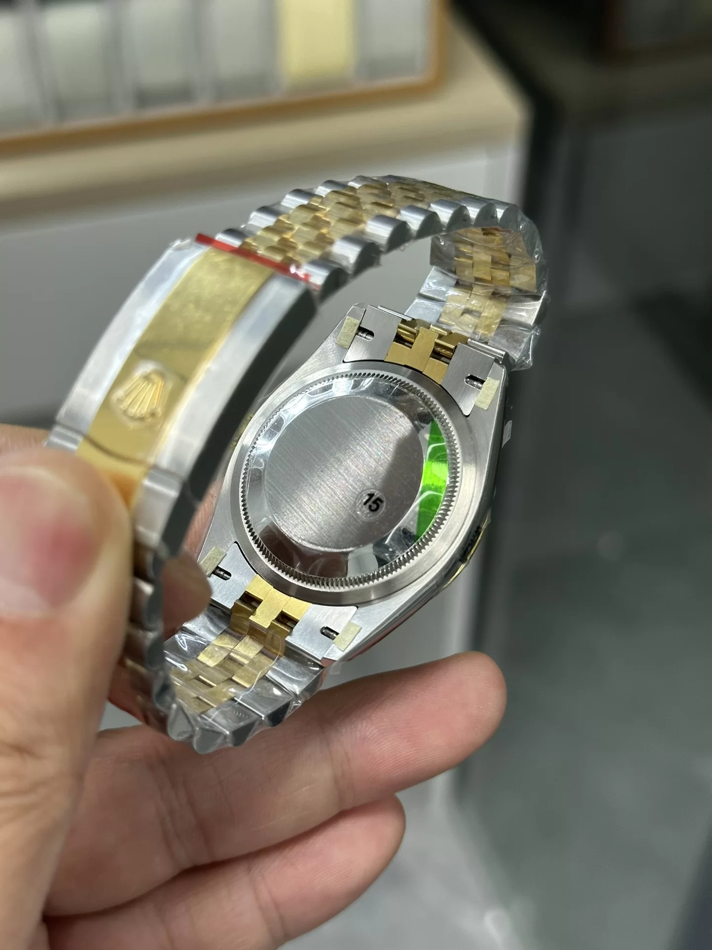 GYL Rolex Datejust 36mm Two-Tone Yellow Gold Sunburst Champagne Dial Jubilee Bracelet (126233) 11 Super Clone – DD3235 Movement-GYL-GaiYalun