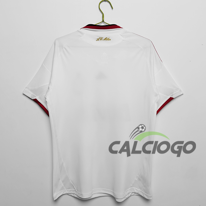 Maglia Storica AC Milan Bianco Away 2009-2010