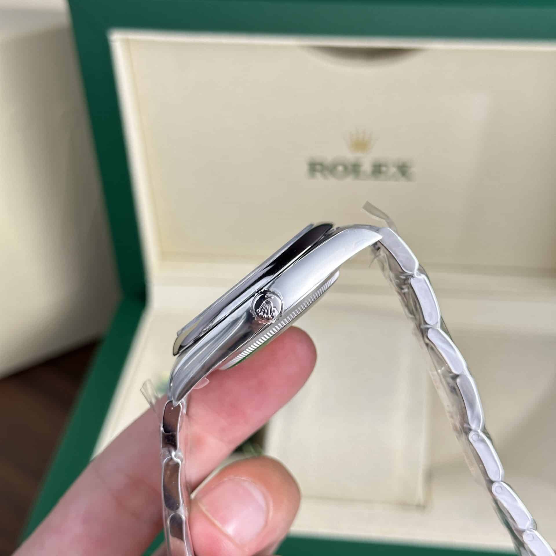 GYL Rolex Oyster Perpetual 41 124300-0001 Silver Dial Best Quality Replica Clean Factory-GYL-GaiYalun