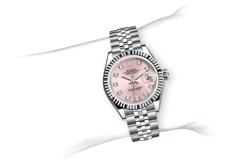 Rolex Lady-Datejust in Oystersteel, Oystersteel and gold, m279174-0003 | Europe Watch Company