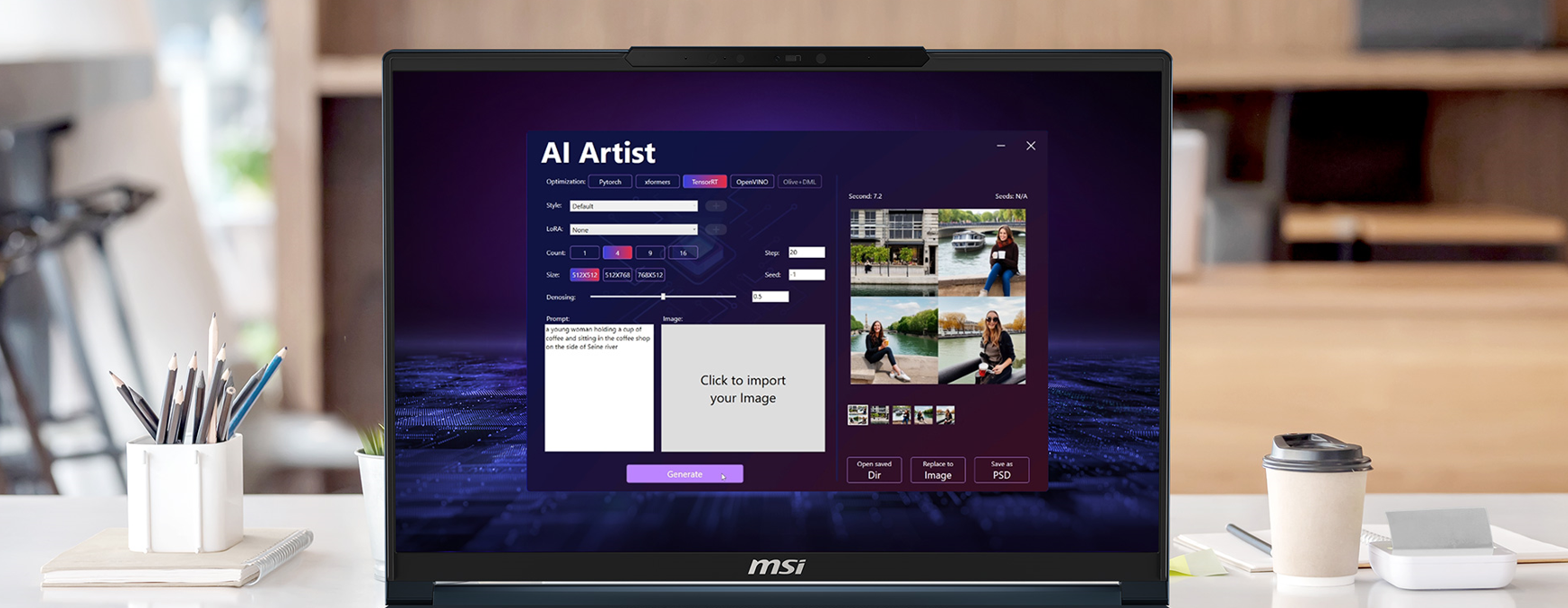 MSI AI Artist