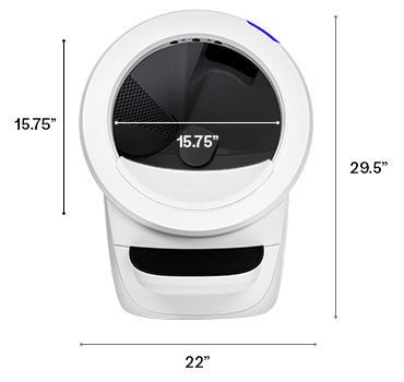 Litter-Robot 4 front tech specs