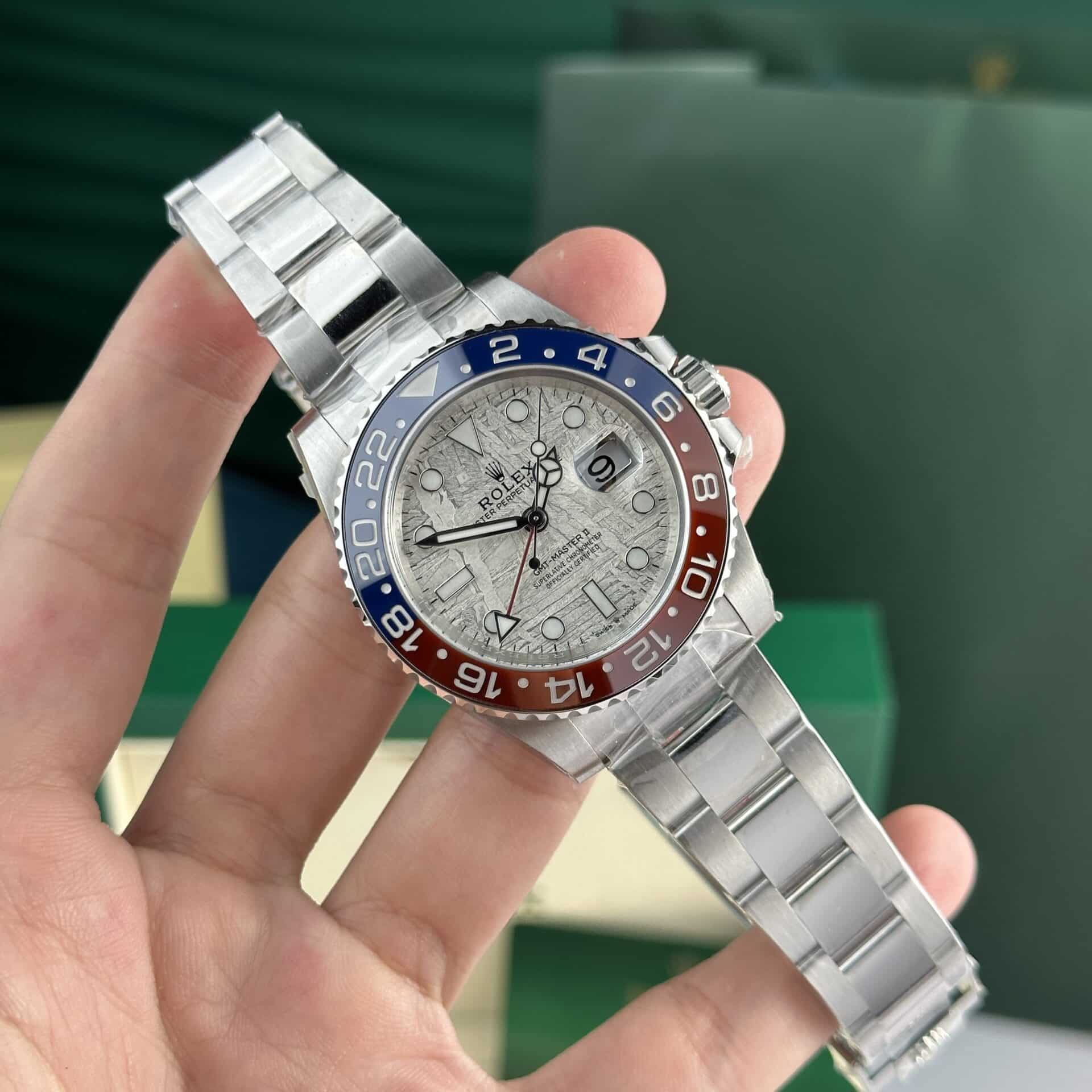 GYL Rolex GMT-Master II 126719BLRO Meteorite Dial Oyster Bracelet Best Replica C+ Factory 40mm-GYL-GaiYalun