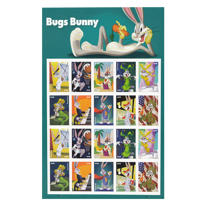 Bugs Bunny Stamps 2020