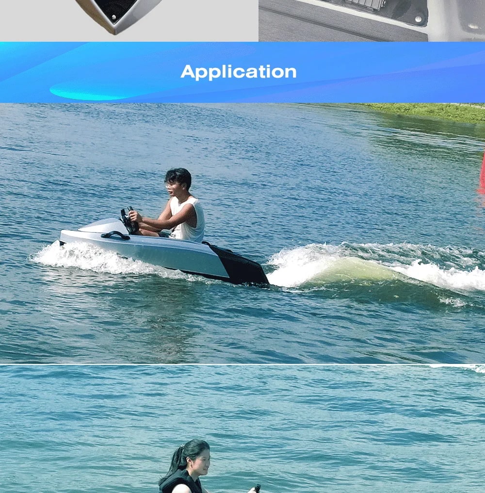 Electric Aqua Go Kart Mini Jet Ski Boat