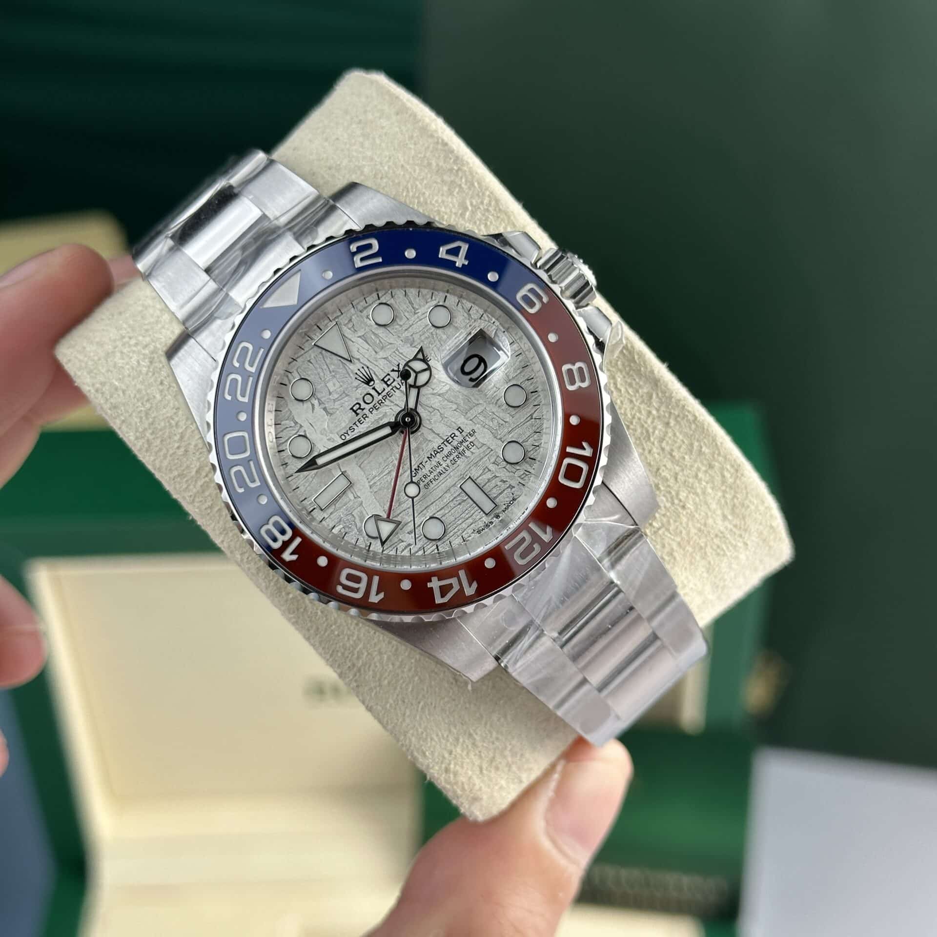 GYL Rolex GMT-Master II 126719BLRO Meteorite Dial Oyster Bracelet Best Replica C+ Factory 40mm-GYL-GaiYalun