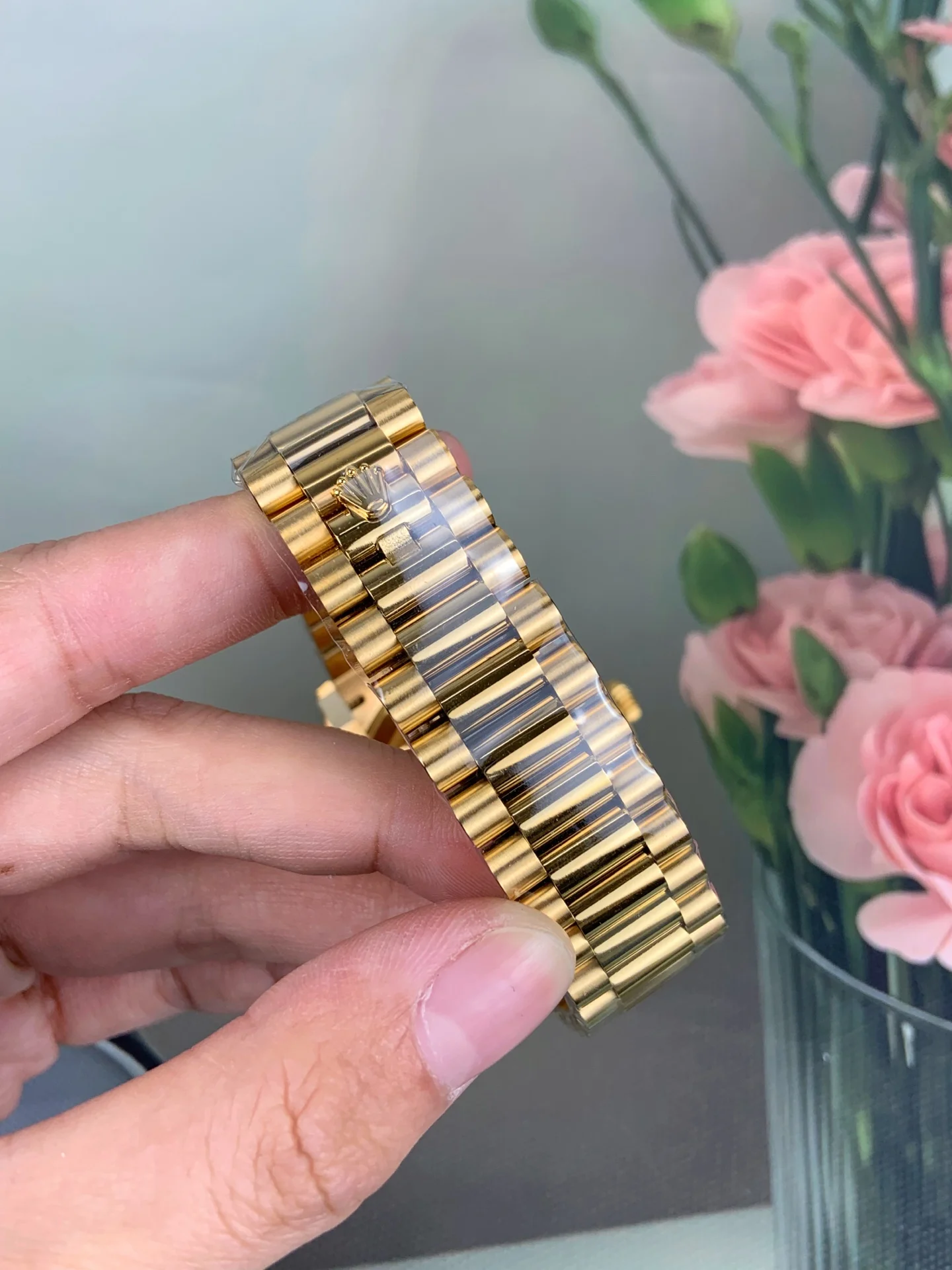 GYL Rolex Day-Date 40 Yellow Gold Black Baguette Diamond Dial (228238) V2 11 Super Clone – DD3255 Movement-GYL-GaiYalun