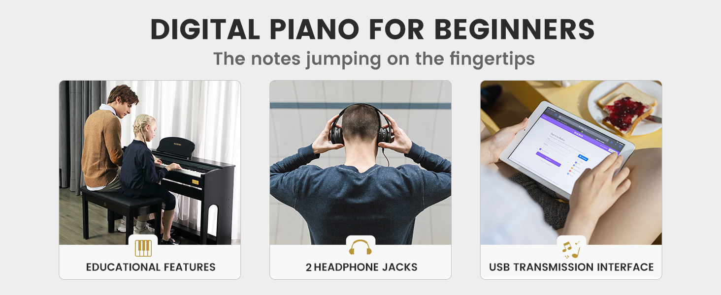 digital piano for beginners