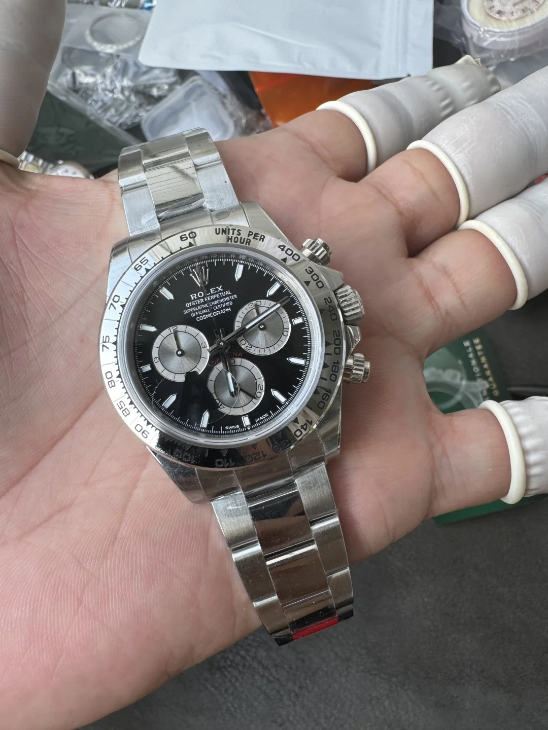 GYL Rolex Cosmograph Daytona 40mm Black Dial White Gold (126509) 11 Super Clone – DD4131 Movement-GYL-GaiYalun