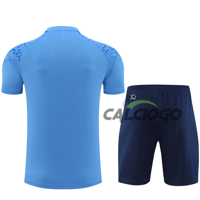 Kit Gara Manchester City Blu Jersey 2023-2024 