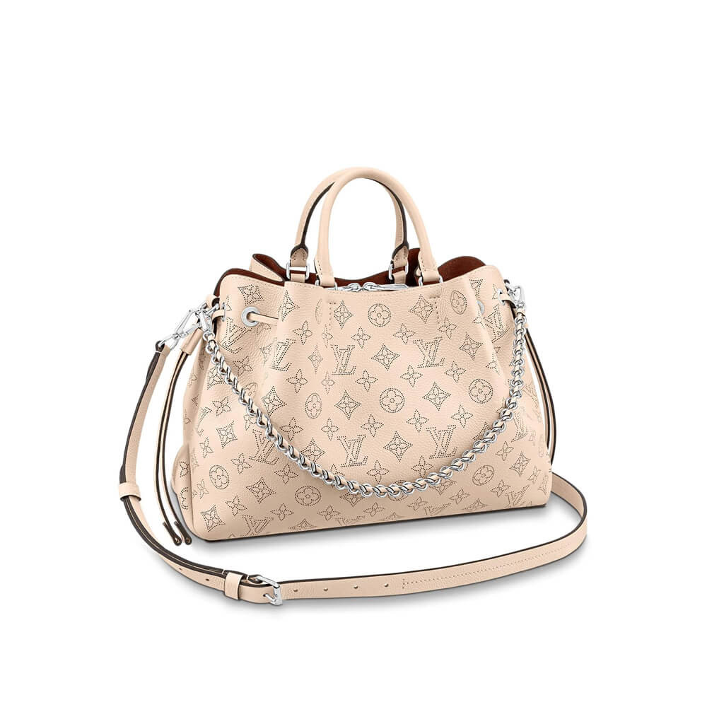 Louis Vuitton Mahina Calf Leather Bella Tote M59203 Cream