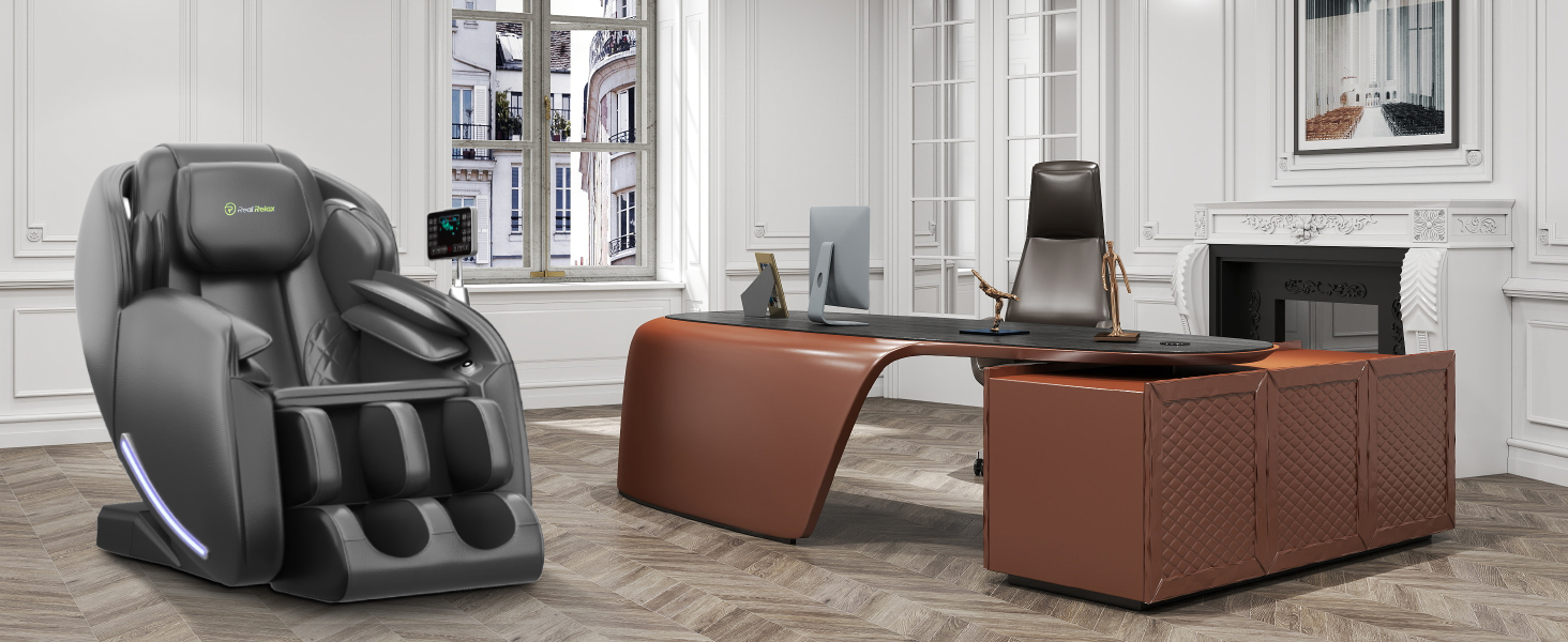 Favor-06 Black massage chair for office