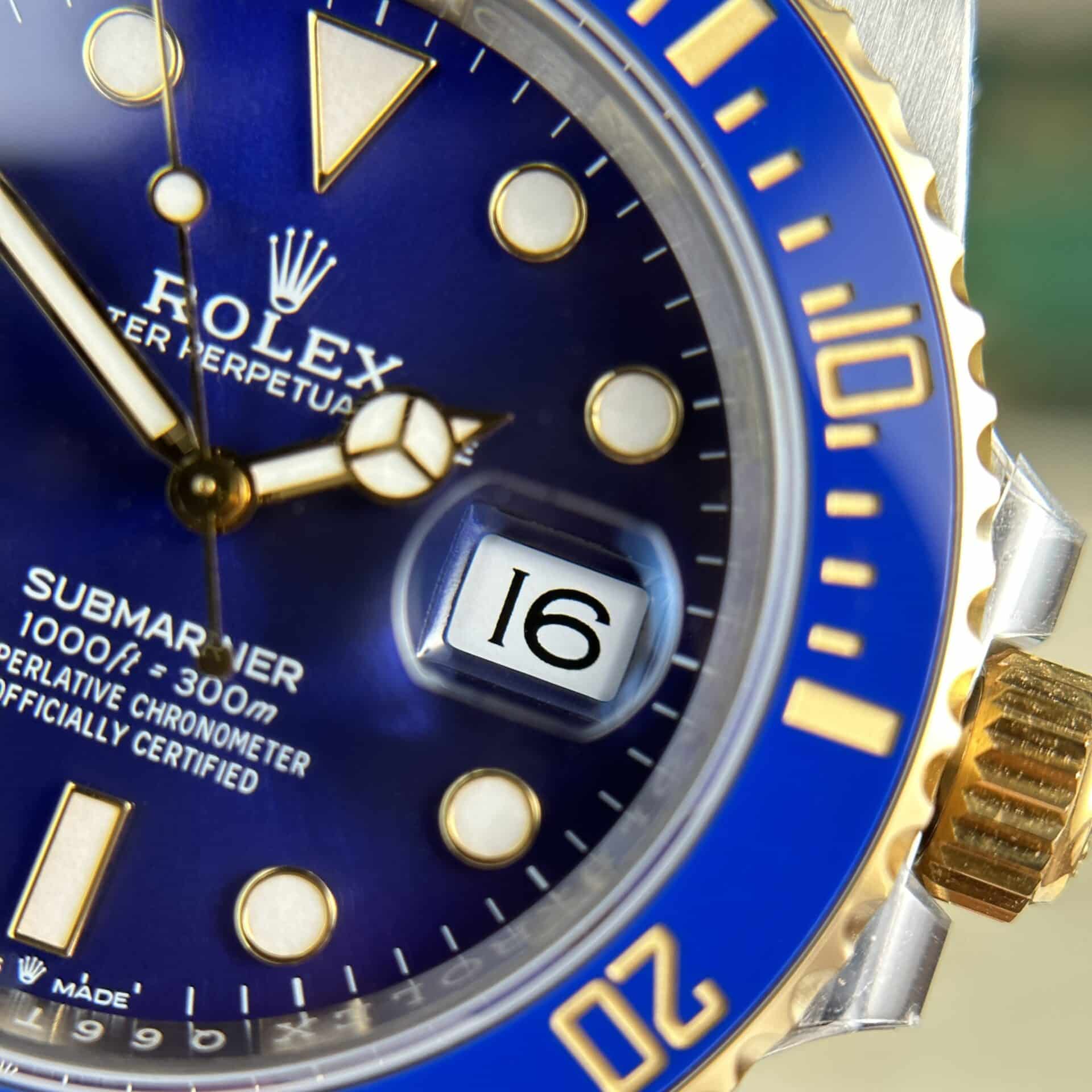 GYL Rolex Submariner Date 126618LB Yellow Gold Blue Dial Best Replica VSF 41mm-GYL-GaiYalun