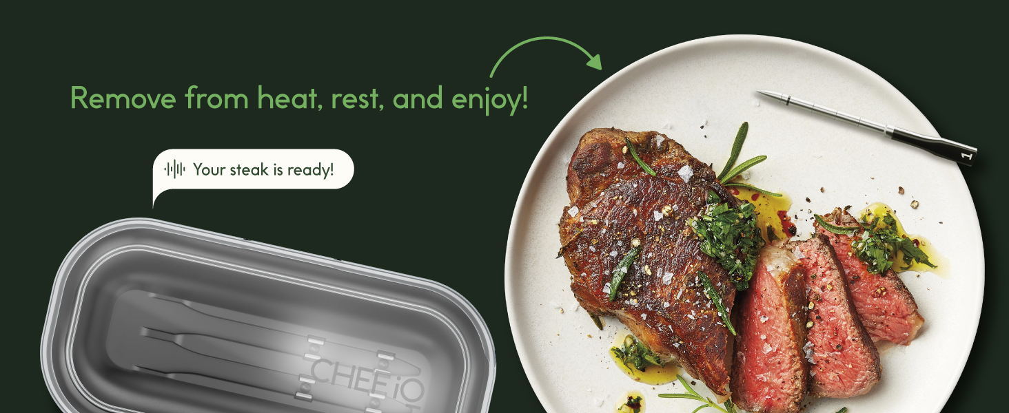 Remove from heat, rest, and enjoy