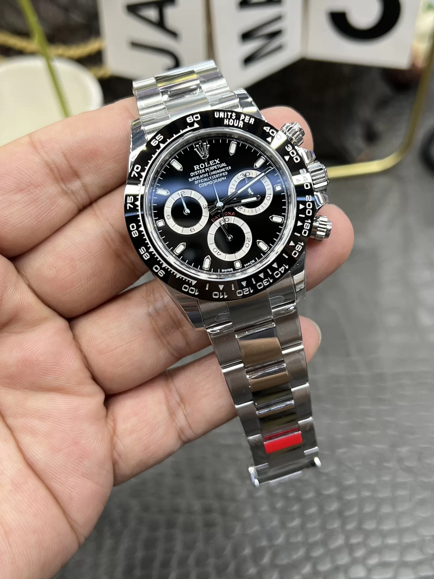 GYL Rolex Cosmograph Daytona Black Dial Black Ceramic Bezel 40mm (116500LN) 11 Super Clone – DD4130 Movement-GYL-GaiYalun